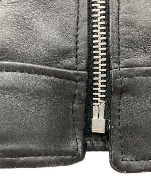 Schott（ショット）Schott (ショット) レザートラッカージャケット ブラック サイズ:38の古着・服飾アイテム