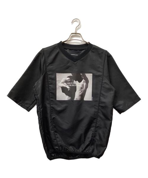 ALMOSTBLACK（オールモストブラック）ALMOSTBLACK (オールモストブラック) UMBRO (アンブロ) ウインドアップピステ ブラック サイズ:Lの古着・服飾アイテム