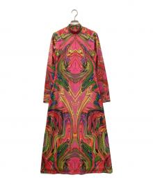 Desigual（デシグアル）の古着「スリムミディワンピース」｜マルチカラー