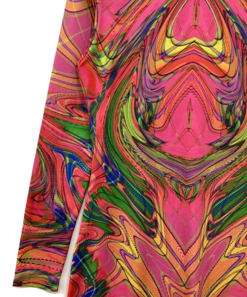 Desigual（デシグアル）Desigual (デシグアル) スリムミディワンピース マルチカラー サイズ:Lの古着・服飾アイテム