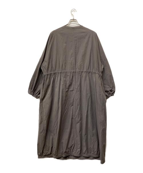 solamonat poche（ソラモナ ポッシェ）solamonat poche (ソラモナ ポッシェ) ノーカラーコート グレー サイズ:FREEの古着・服飾アイテム