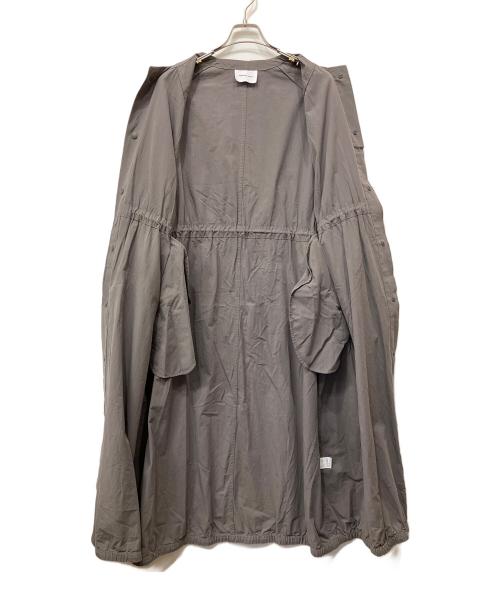 solamonat poche（ソラモナ ポッシェ）solamonat poche (ソラモナ ポッシェ) ノーカラーコート グレー サイズ:FREEの古着・服飾アイテム