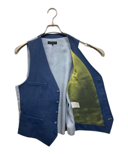 holland esquire（ホーランド エスクワイヤー）holland esquire (ホーランド エスクワイヤー) 3ピーススーツ ブルー サイズ:36の古着・服飾アイテム