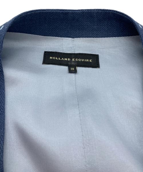holland esquire（ホーランド エスクワイヤー）holland esquire (ホーランド エスクワイヤー) 3ピーススーツ ブルー サイズ:36の古着・服飾アイテム