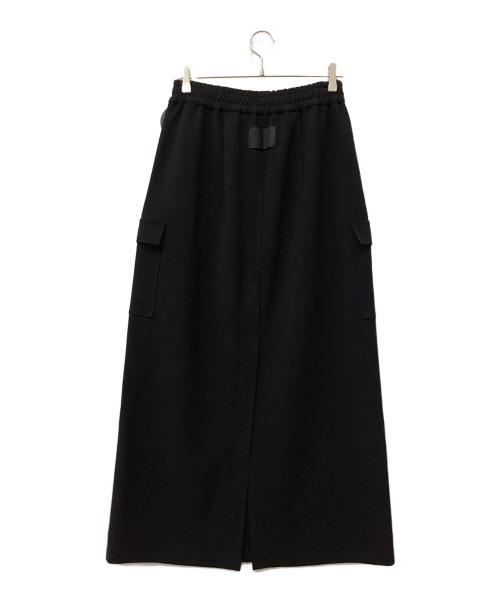 COGTHEBIGSMOKE（コグザビッグスモーク）COGTHEBIGSMOKE (コグザビッグスモーク) KHLOE LONG CARGO SKIRT ブラック サイズ:1の古着・服飾アイテム