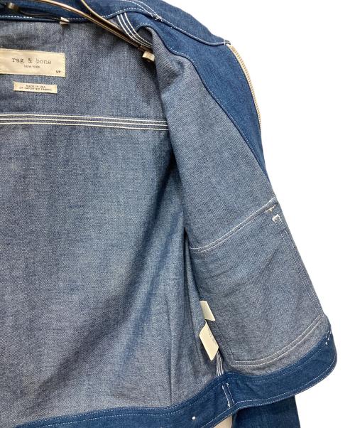 rag&bone（ラグアンドボーン）rag&bone (ラグアンドボーン) デニムジャケット ブルー サイズ:XSの古着・服飾アイテム