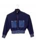 Sandro（サンドロ）の古着「ボンバージャケット」｜ネイビー