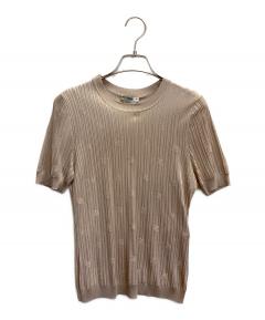 中古・古着通販】MIU MIU (ミュウミュウ) ロゴラベルTシャツ ピンク