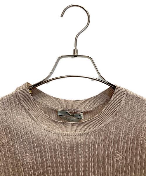 FENDI（フェンディ）FENDI (フェンディ) ショートスリーブニット ベージュ サイズ:38の古着・服飾アイテム