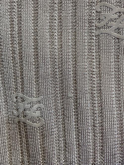 FENDI（フェンディ）FENDI (フェンディ) ショートスリーブニット ベージュ サイズ:38の古着・服飾アイテム