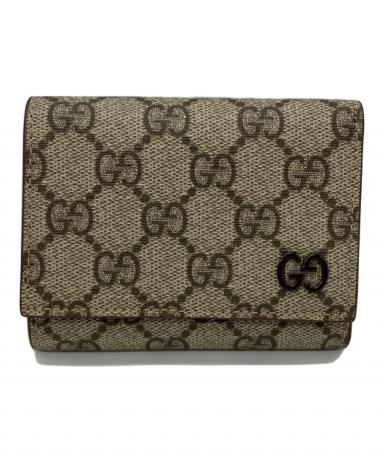 中古・古着通販】GUCCI (グッチ) GGスプリームティディールコンパクト