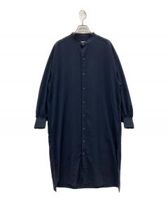 中古・古着通販】ENFOLD (エンフォルド) 長袖ワンピース グレー サイズ