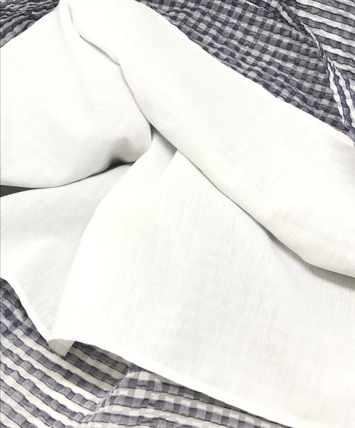 Rene（ルネ）Rene (ルネ) パールボタンノースリーブワンピース ネイビー サイズ:38の古着・服飾アイテム