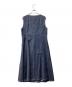 TO BE CHIC (トゥービーシック) ダブルスラブシャンブレー ジャンパースカート インディゴ サイズ:42：11000円