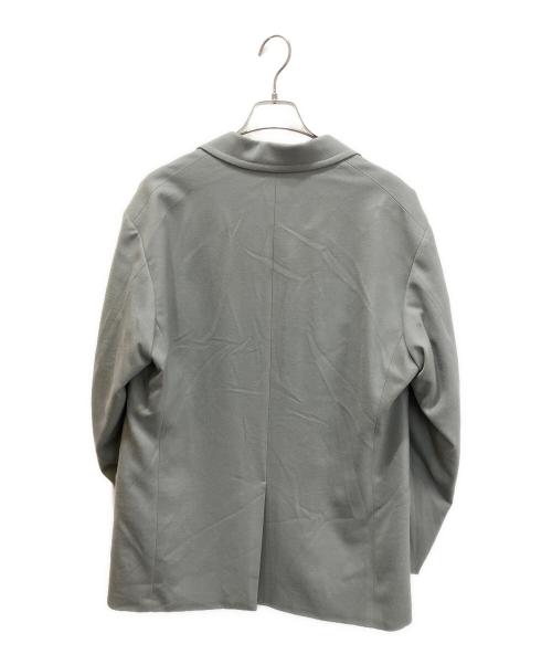 LA BOUCLE（ラ ブークル）LA BOUCLE (ラ ブークル) Merino Saxony JKCOAT/メリノサキソニージャケットコート グリーン サイズ:2の古着・服飾アイテム