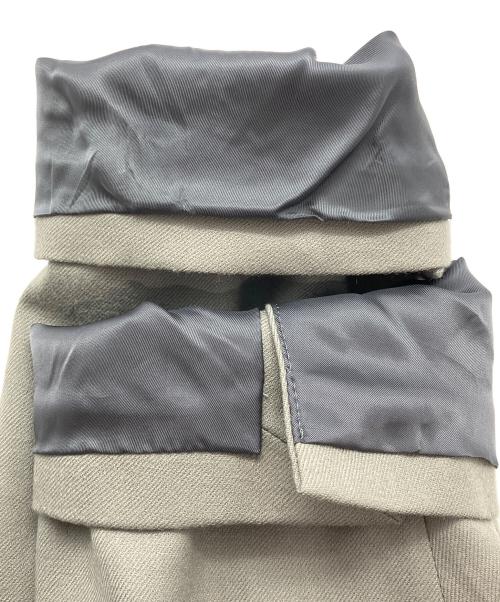 LA BOUCLE（ラ ブークル）LA BOUCLE (ラ ブークル) Merino Saxony JKCOAT/メリノサキソニージャケットコート グリーン サイズ:2の古着・服飾アイテム