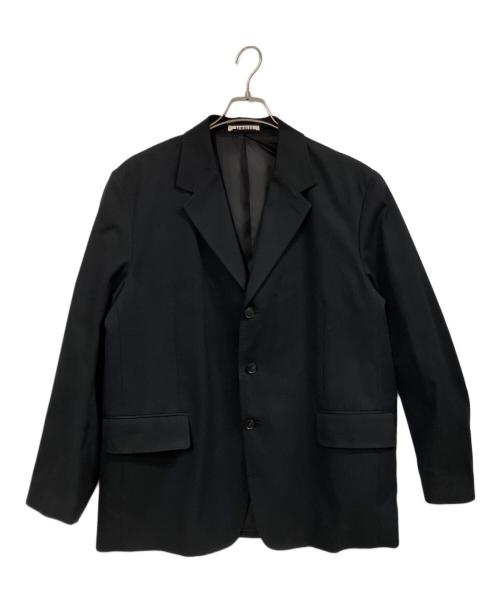 AURALEE（オーラリー）AURALEE (オーラリー) SUPER FINE WOOL COTTON TWILL OVER JACKET ブラック サイズ:4の古着・服飾アイテム