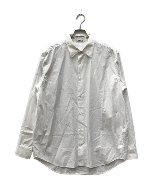 AURALEE（オーラリー）AURALEE (オーラリー) WASHED FINX TWILL SHIRTS ホワイト サイズ:4の古着・服飾アイテム