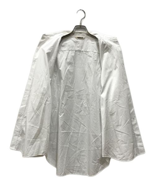 AURALEE（オーラリー）AURALEE (オーラリー) WASHED FINX TWILL SHIRTS ホワイト サイズ:4の古着・服飾アイテム