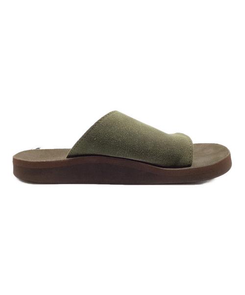 The Sandalman（ザサンダルマン）The Sandalman (ザサンダルマン) 1 Strap Sandal オリーブ サイズ:8の古着・服飾アイテム