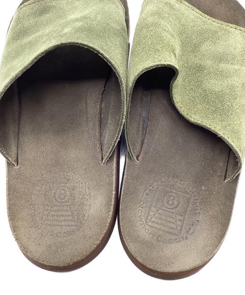 The Sandalman（ザサンダルマン）The Sandalman (ザサンダルマン) 1 Strap Sandal オリーブ サイズ:8の古着・服飾アイテム