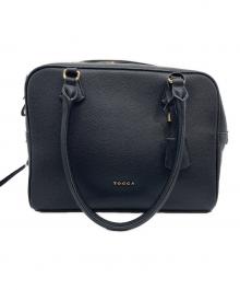 TOCCA（トッカ）の古着「HAPPY KEY BOSTONBAG/ハッピーキーボストンバッグ」｜ブラック