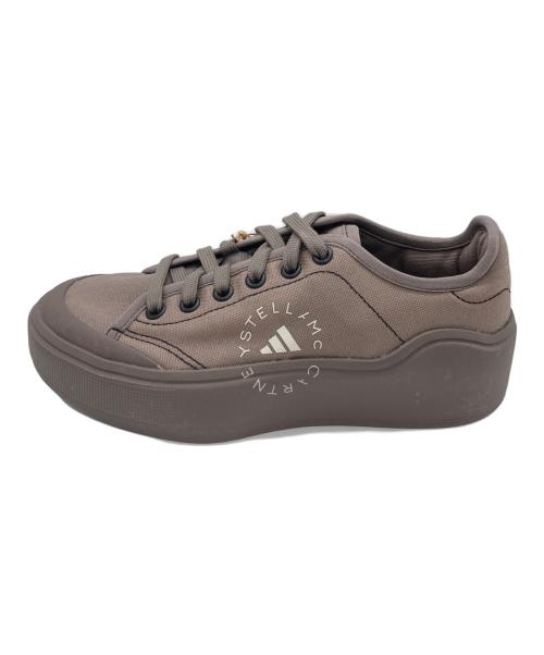 adidas（アディダス）adidas (アディダス) STELLA McCARTNEY (ステラマッカートニー) ローカットスニーカー ブラウン サイズ:24.5㎝の古着・服飾アイテム