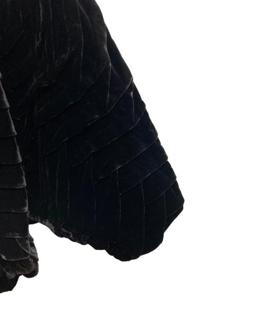 GIORGIO ARMANI（ジョルジョアルマーニ）GIORGIO ARMANI (ジョルジョアルマーニ) ベルベットボレロジャケット ブラック サイズ:40の古着・服飾アイテム