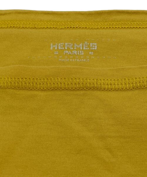 HERMES（エルメス）HERMES (エルメス) カットソー イエロー サイズ:34の古着・服飾アイテム