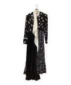 GIVENCHYジバンシィ）の古着「ロングドレス」｜ブラック