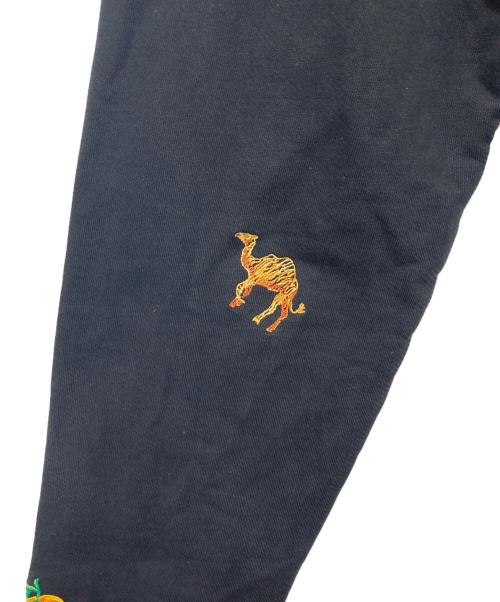 CASABLANCA（カサブランカ）CASABLANCA (カサブランカ) ELEMENTS EN CRAYON EMBROIDERED TRACK JACKET/トラックジャケット ブラック サイズ:Mの古着・服飾アイテム