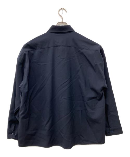 MARNI（マルニ）MARNI (マルニ) トロピカルウールシャツ ネイビー サイズ:48の古着・服飾アイテム