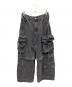 MAISON SPECIAL（メゾンスペシャル）の古着「Big Pocket 2WAY Buggy Denim Cargo Pants」｜ブラック