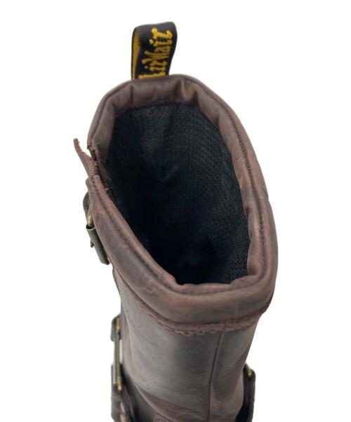 Dr.Martens（ドクターマーチン）Dr.Martens (ドクターマーチン) ANISTONE HI プルオン ブーツ ブラウン サイズ:UK5の古着・服飾アイテム