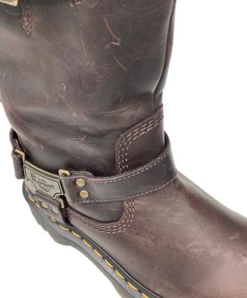 Dr.Martens（ドクターマーチン）Dr.Martens (ドクターマーチン) ANISTONE HI プルオン ブーツ ブラウン サイズ:UK5の古着・服飾アイテム