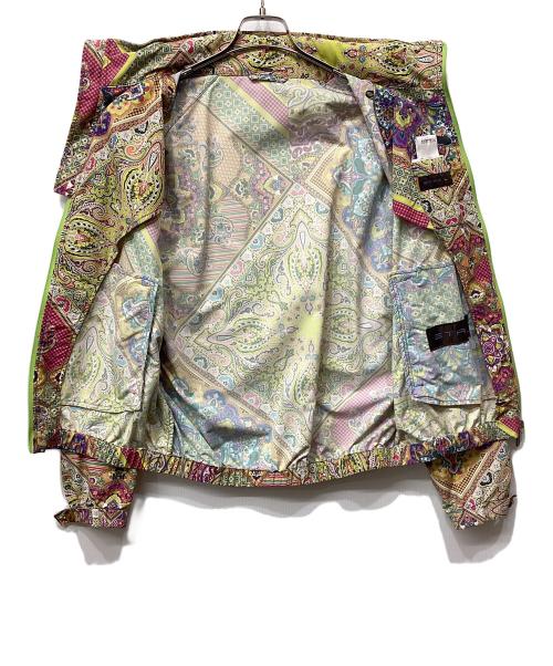 ETRO（エトロ）ETRO (エトロ) 総柄ナイロンジャケット マルチカラー サイズ:Ｌの古着・服飾アイテム
