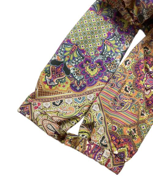 ETRO（エトロ）ETRO (エトロ) 総柄ナイロンジャケット マルチカラー サイズ:Ｌの古着・服飾アイテム