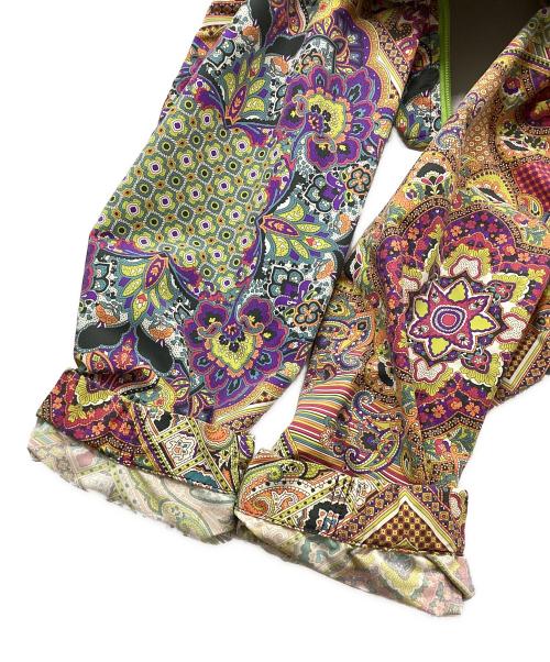 ETRO（エトロ）ETRO (エトロ) 総柄ナイロンジャケット マルチカラー サイズ:Ｌの古着・服飾アイテム