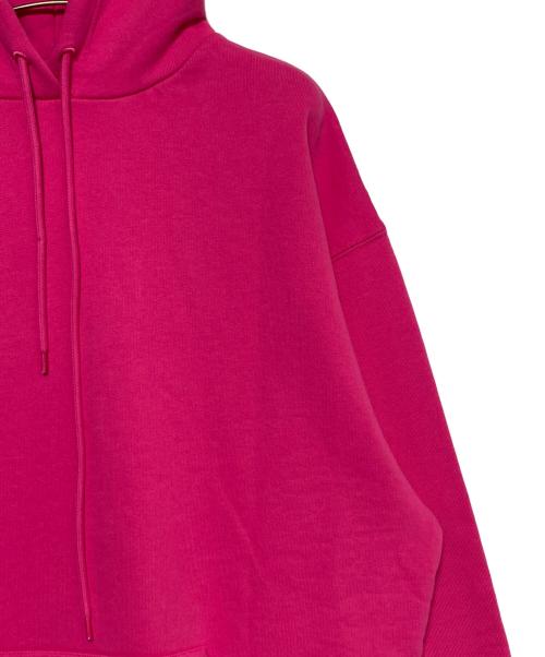 BALENCIAGA（バレンシアガ）BALENCIAGA (バレンシアガ) ロゴプリントパーカー ピンク サイズ:XSの古着・服飾アイテム