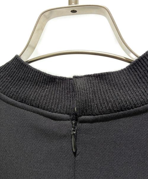 ENFOLD（エンフォルド）ENFOLD (エンフォルド) KNIT-LAYERED PULLOVER ブラック サイズ:38の古着・服飾アイテム