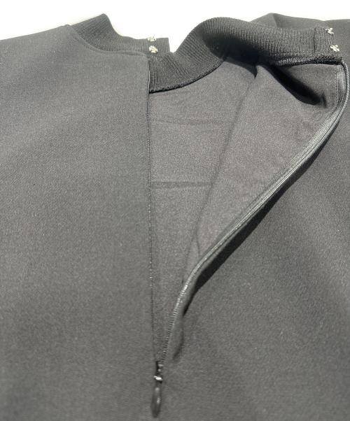 ENFOLD（エンフォルド）ENFOLD (エンフォルド) KNIT-LAYERED PULLOVER ブラック サイズ:38の古着・服飾アイテム