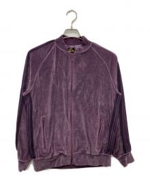 Needles（ニードルズ）の古着「ベロアトラックジャケット」｜パープル