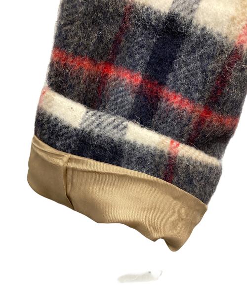 MACKINTOSH PHILOSOPHY（マッキントッシュ フィロソフィー）MACKINTOSH PHILOSOPHY (マッキントッシュ フィロソフィー) ハウスチェックチェスターコート ブラウン×ブラック サイズ:38の古着・服飾アイテム