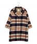 MACKINTOSH PHILOSOPHY（マッキントッシュ フィロソフィー）の古着「ハウスチェックチェスターコート」｜ブラウン×ブラック