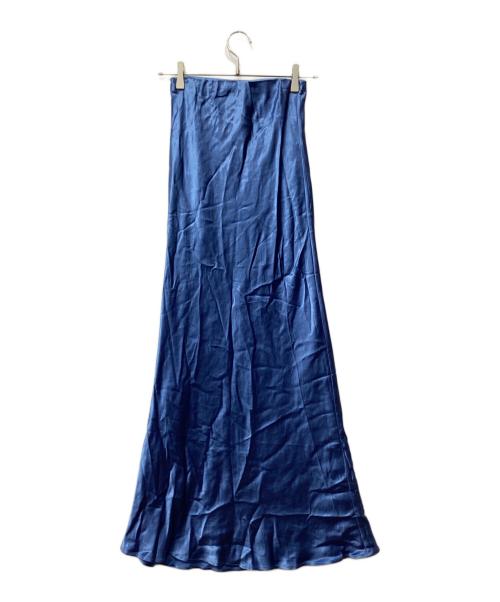ENOF（イナフ）ENOF (イナフ) ace long skirt ブルー サイズ:Mの古着・服飾アイテム