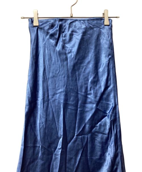 ENOF（イナフ）ENOF (イナフ) ace long skirt ブルー サイズ:Mの古着・服飾アイテム