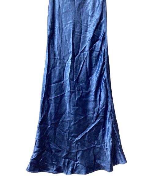 ENOF（イナフ）ENOF (イナフ) ace long skirt ブルー サイズ:Mの古着・服飾アイテム