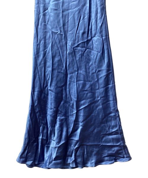 ENOF（イナフ）ENOF (イナフ) ace long skirt ブルー サイズ:Mの古着・服飾アイテム