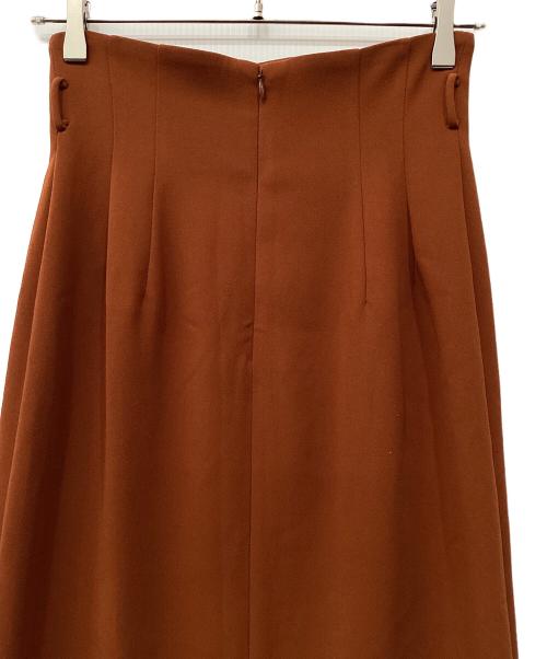 CLANE（クラネ）CLANE (クラネ) HIGH WAIST STRAIGHT MAXI SKIRT ブラウン サイズ:1の古着・服飾アイテム