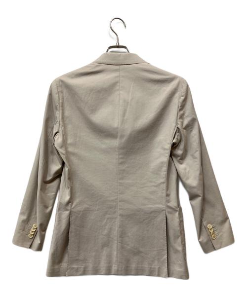 UNITED ARROWS（ユナイテッドアローズ）UNITED ARROWS (ユナイテッドアローズ) SUBALPINO/ツイル 3ボタン シングルジャケット ベージュ サイズ:44の古着・服飾アイテム